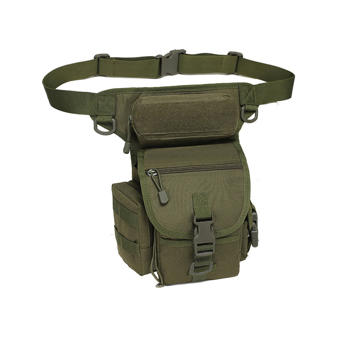 Modular tactical drop leg bag in Army Green