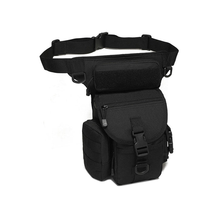 Modular tactical drop leg bag in Black