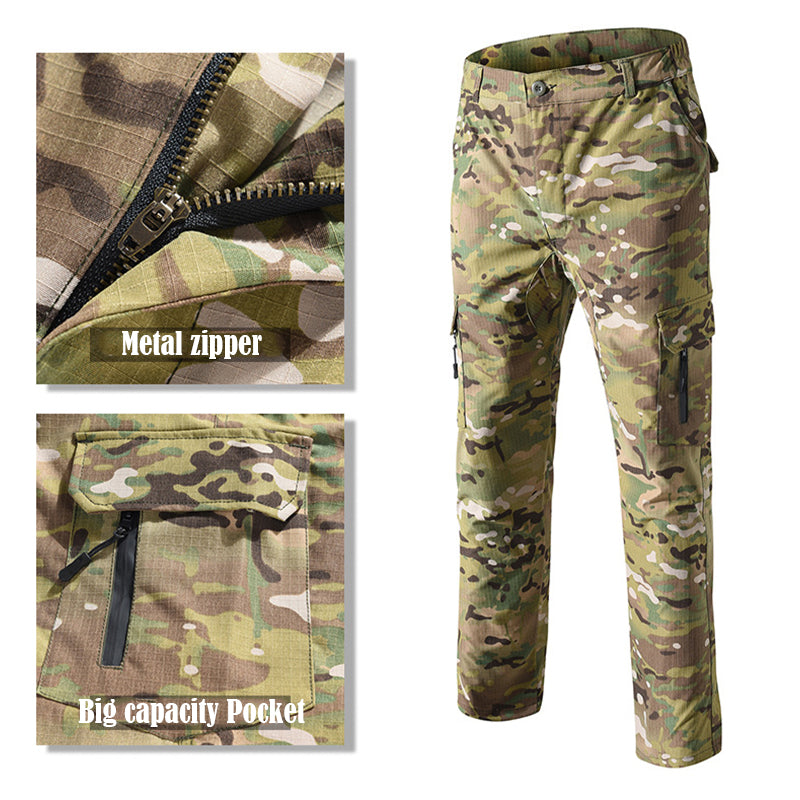 Rip-stop Clothing Suit Waterproof Tactical Uniform