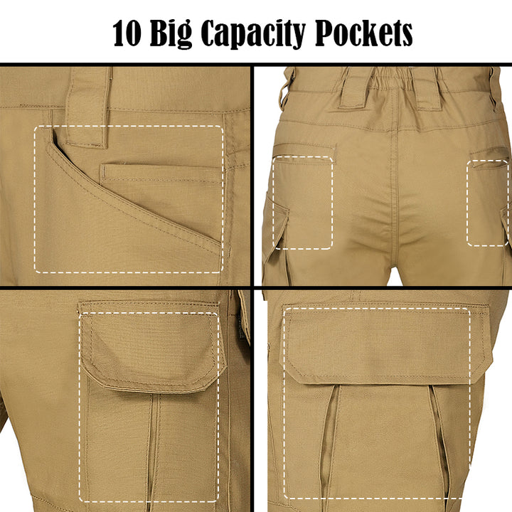 Archon IX8 Outdoor Waterproof Tactical Pants Desert Brown