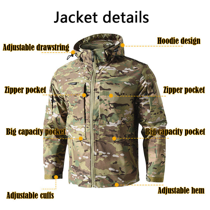Rip-stop Clothing Suit Waterproof Tactical Uniform