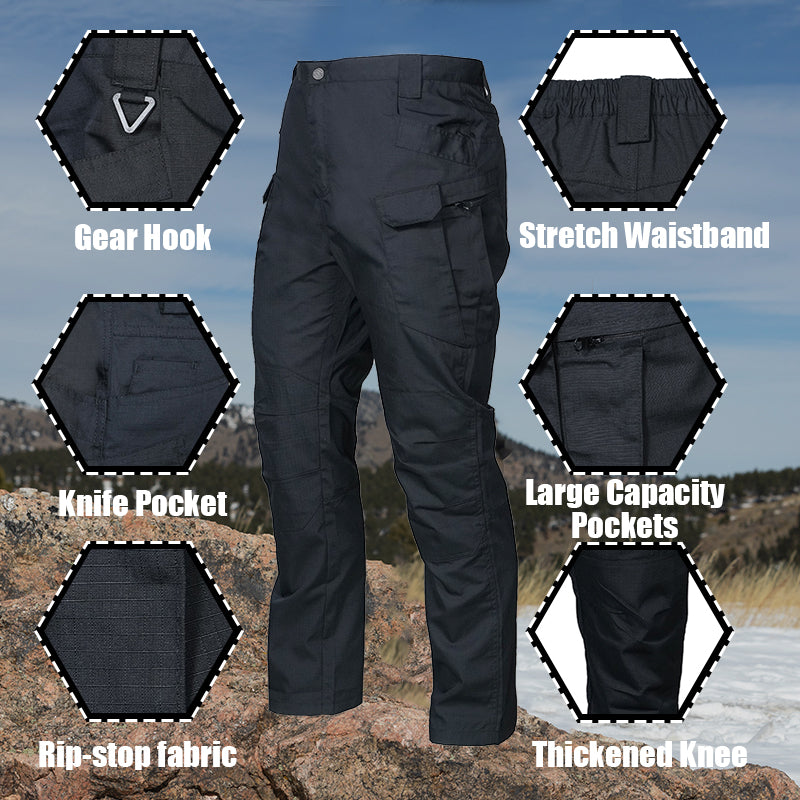 Men's Scout Water Resistant Ripstop Tactical Cargo Pants