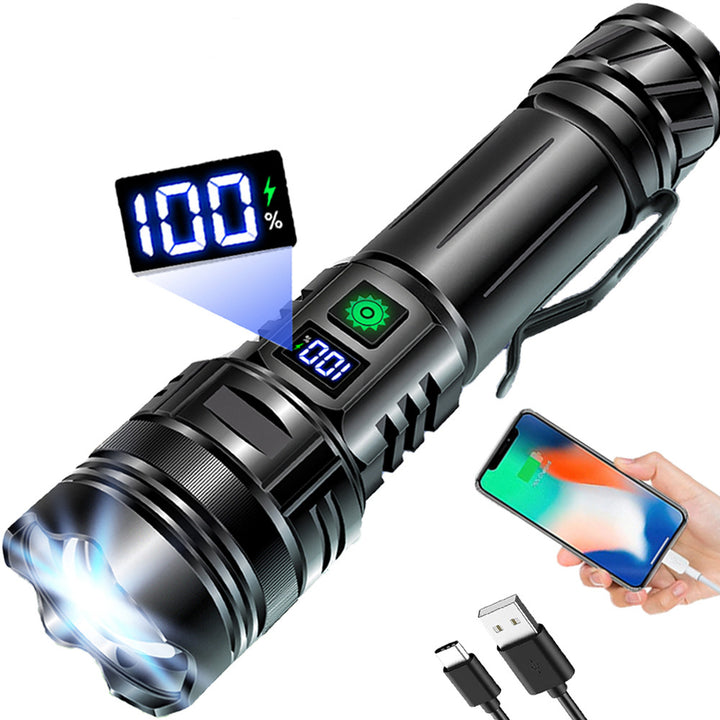 A05 Portable & Rechargeable Tactical LED Flashlight