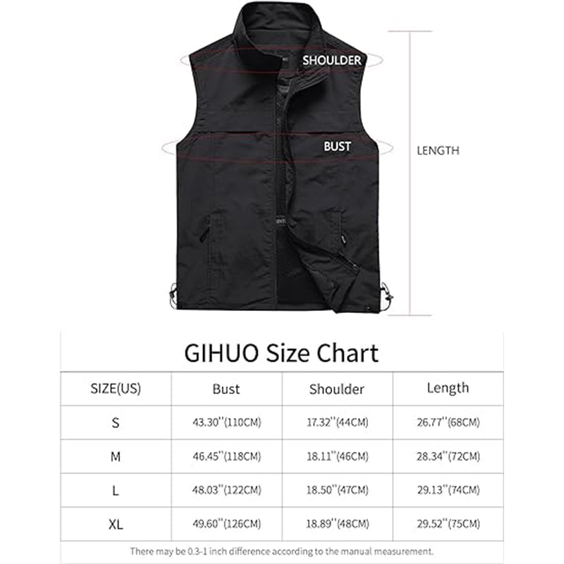 Men’s Urban Quick Dry Outdoor Vest