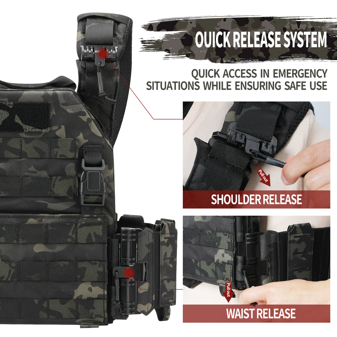 TWS Quick Release Rampage Plate Carrier