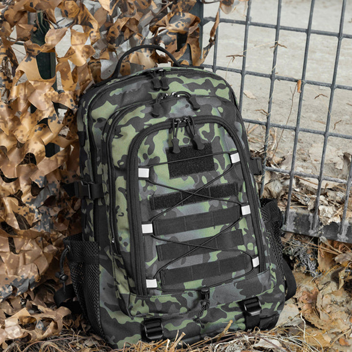 35L USB Charging Port Tactical Backpack with Headphone Interface