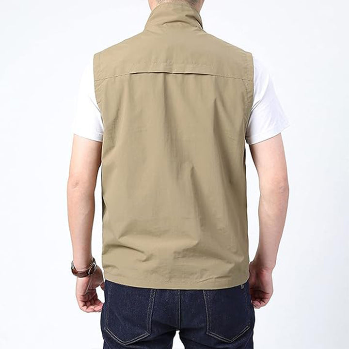 Travel Work Vest Back