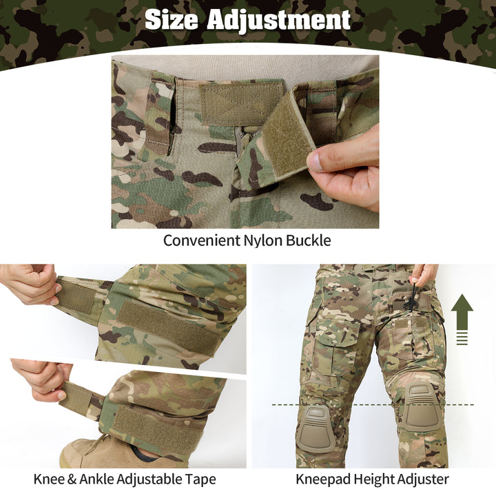G3 Pro Combat Clothing Suit Men's Tactical Uniform Camouflage