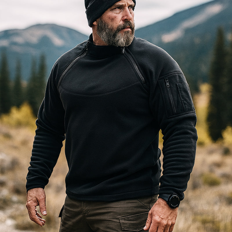 Men's Warm Fleece Pullover Underwear Hoodie