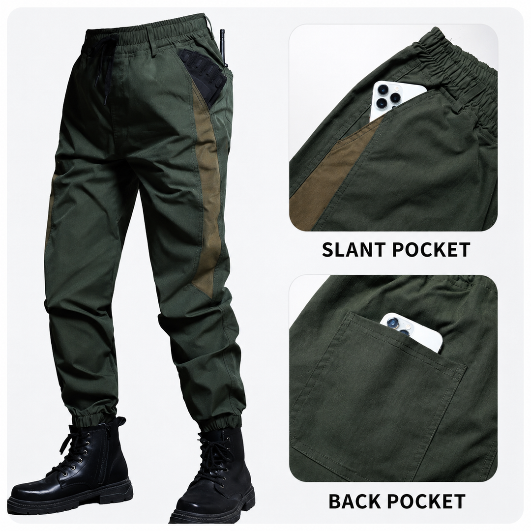 Men's Tactical Workwear Jacket & Pants Set – Windproof Outdoor Uniform Suit