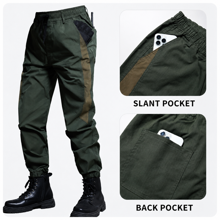 Men's Tactical Workwear Jacket & Pants Set – Windproof Outdoor Uniform Suit