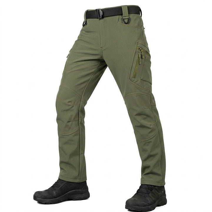 TWS K19 ColdGuard Men’s Fleece-Lined Tactical Multi-Pocket Cargo Pants