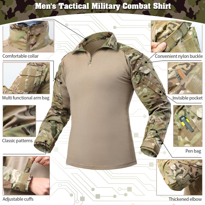 G3 Pro Combat Clothing Suit Men's Tactical Uniform Camouflage