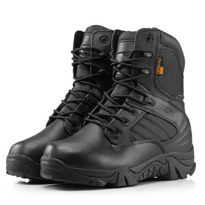 Black Military Boots