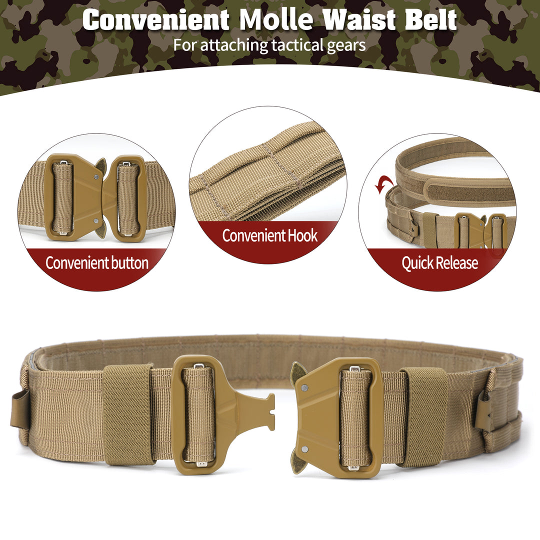 TWS 5 in 1 Quick Release Tactical Duty Belt