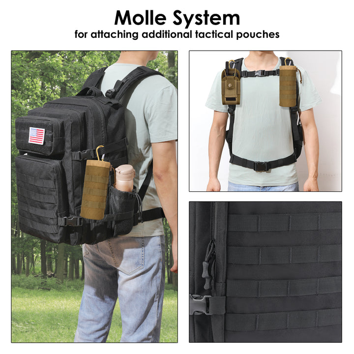 Archon Elite Outdoor Tactical Assault Pack molle system