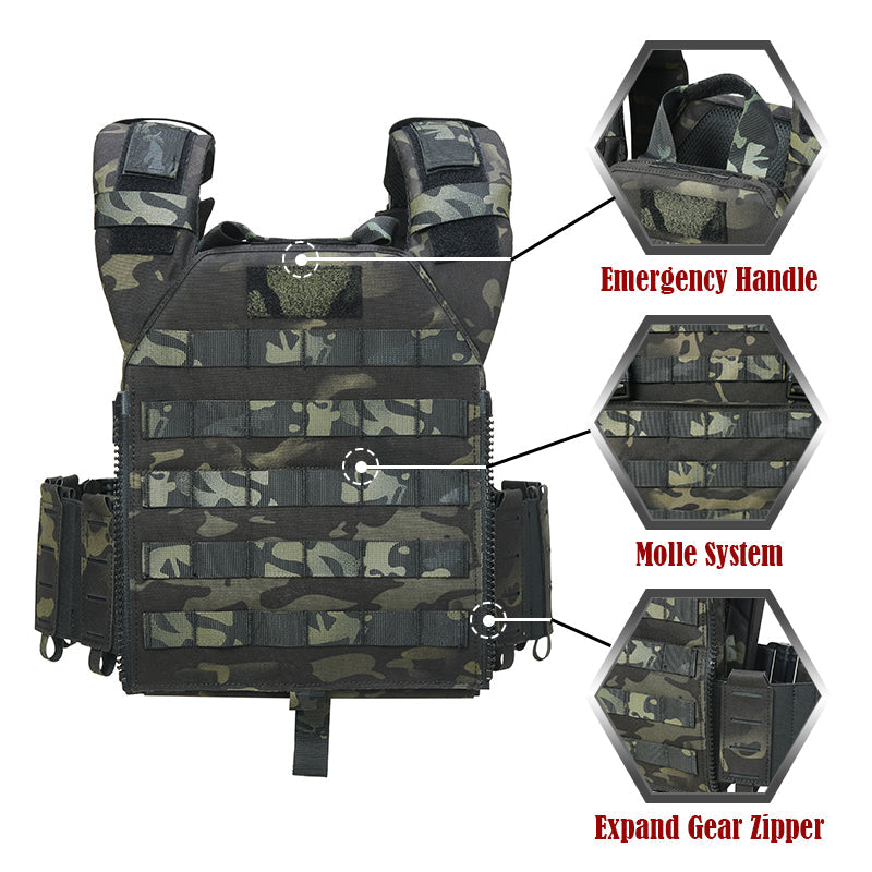 TWS Quick Release Rampage Plate Carrier