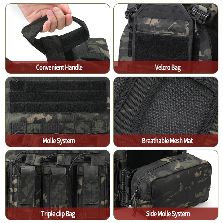 All Mission Quick Release Assault Tactical Vest