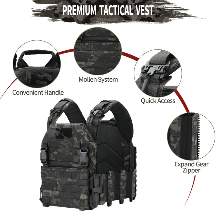 TWS Quick Release Rampage Plate Carrier