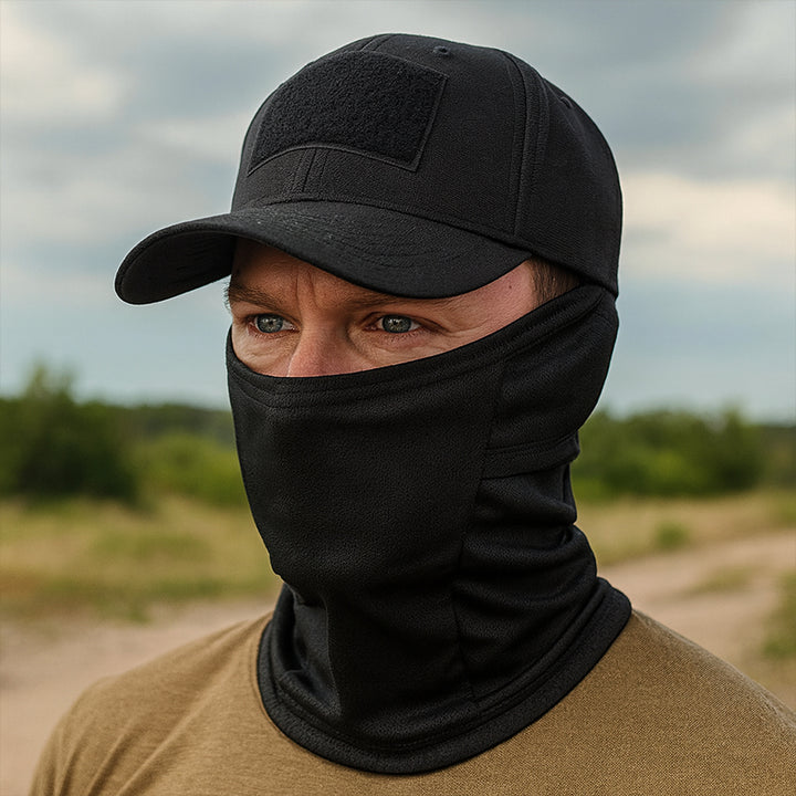 TWS UV Protection Hat with Balaclava – For Fishing, Hiking, Hunting & Military Use