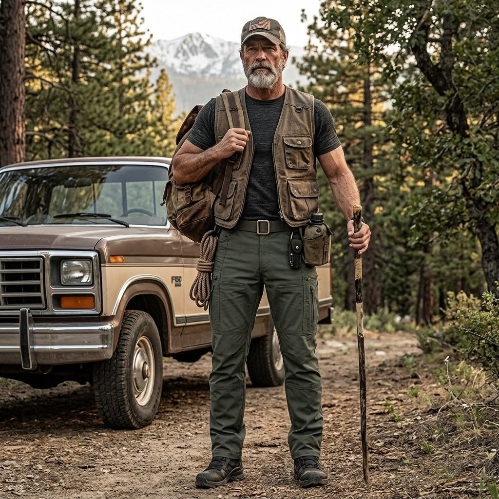 Men's Tactical Water-Resistant Multi-pocket Cargo Pants