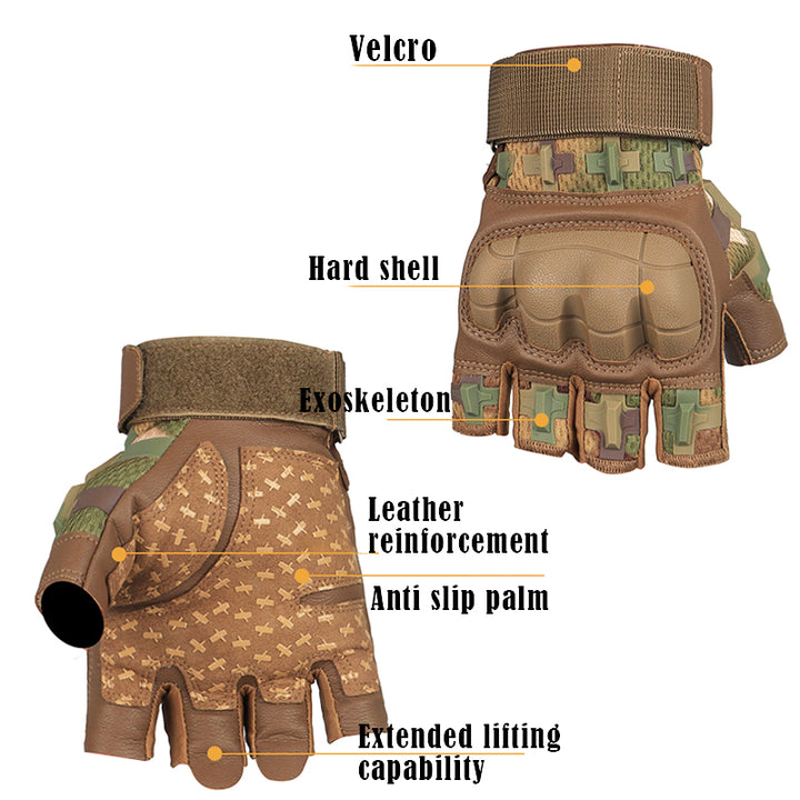 TWS Indestructible Tactical 2.0 Fingerless Glove