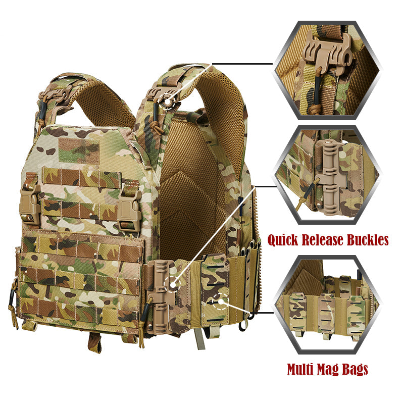 TWS Quick Release Rampage Plate Carrier