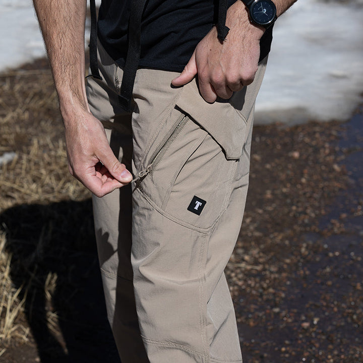 Archon IX9 Lightweight Quick Dry Stretch Pants Khaki