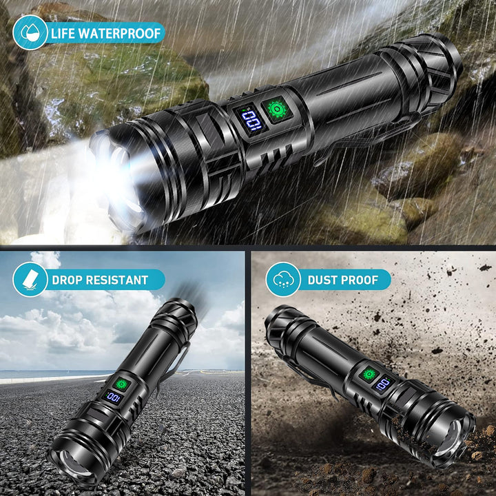 A05 Portable & Rechargeable Tactical LED Flashlight