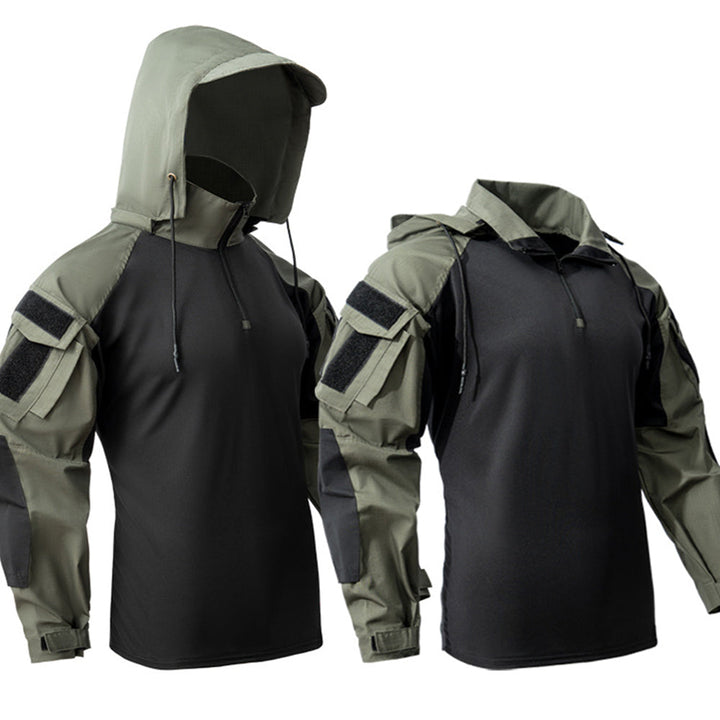 Men's Tactical Quick Dry Hoodie Combat Shirt