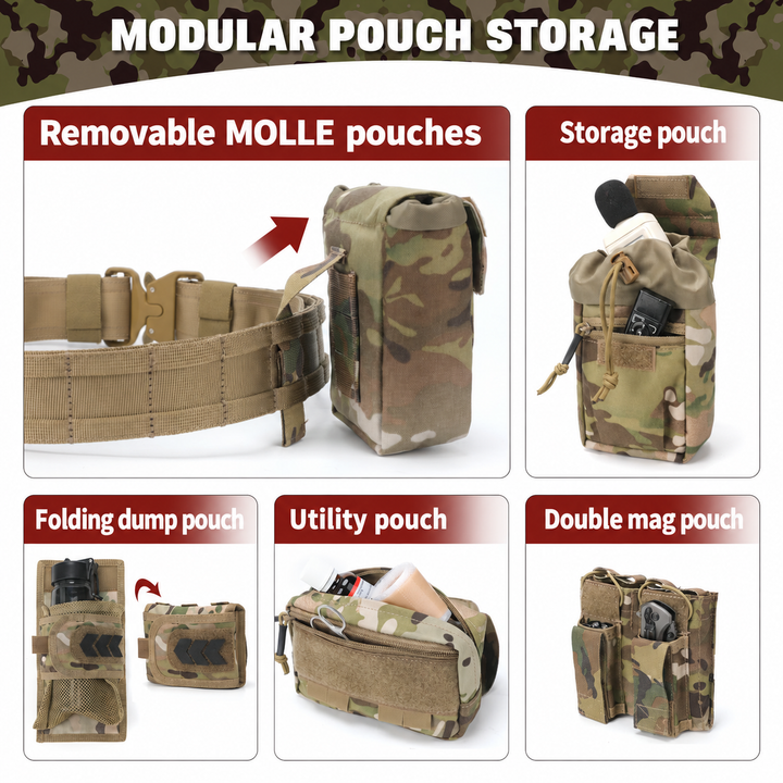 belt camo pouches – Canadian English product details