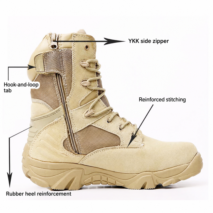 delta zipper — product construction details