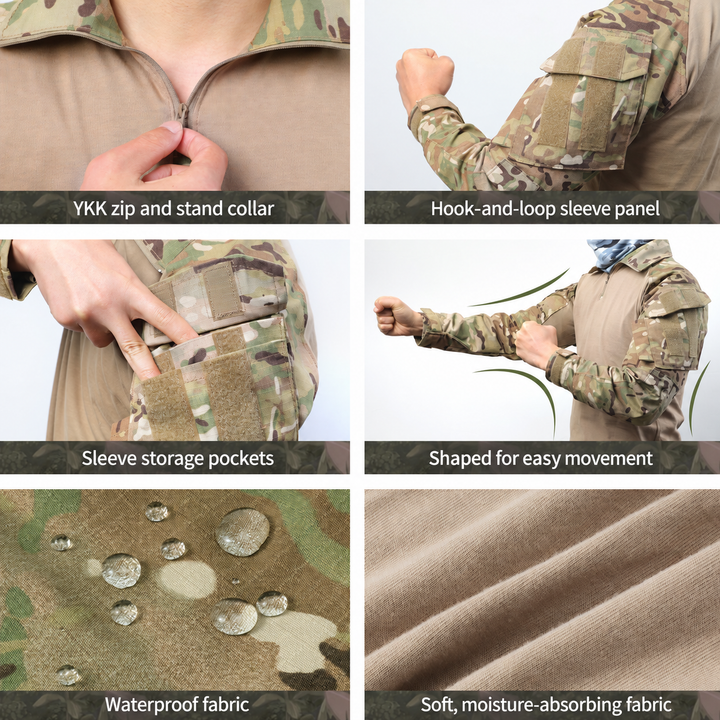 g3 camo shirt overview — Canadian English product details
