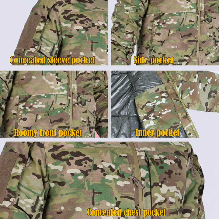 heat set pockets product features