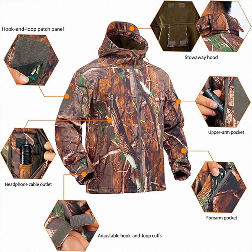 hunting front details — Canadian English product details
