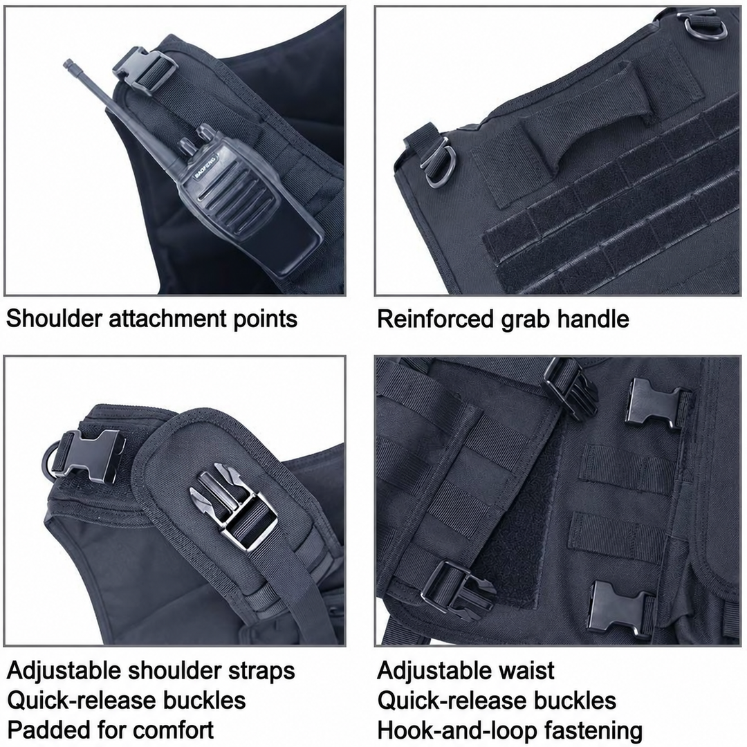 modern vest adjustment labels – Canadian English product details