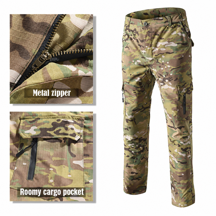 ripstop cargo pocket — product construction details