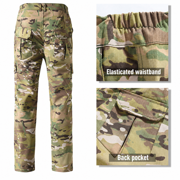 ripstop waist pockets — product construction details