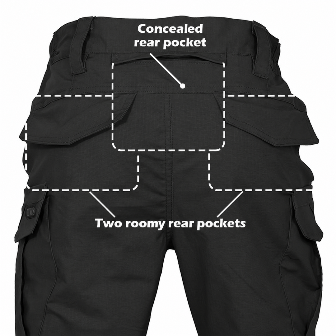 thunder rear pockets product features