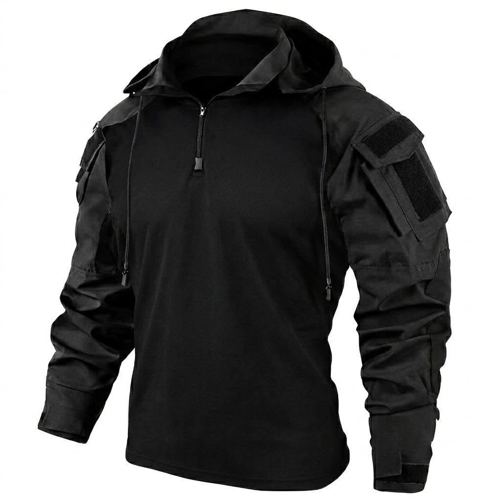 Men's Tactical Quick Dry Hoodie Combat Shirt