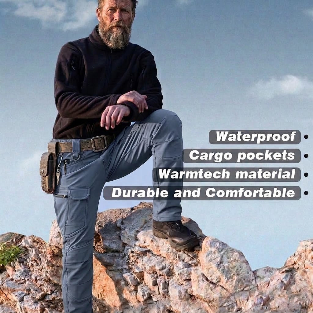 Archon Softshell Waterproof Tactical Pants for Winter
