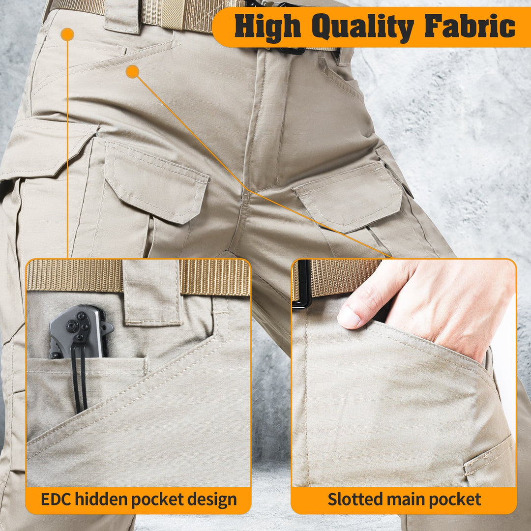 Archon IX8 Outdoor Waterproof Tactical Pants Khaki