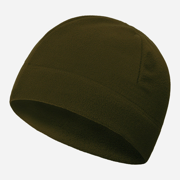 Tactical Beanie Hat Dark Brown