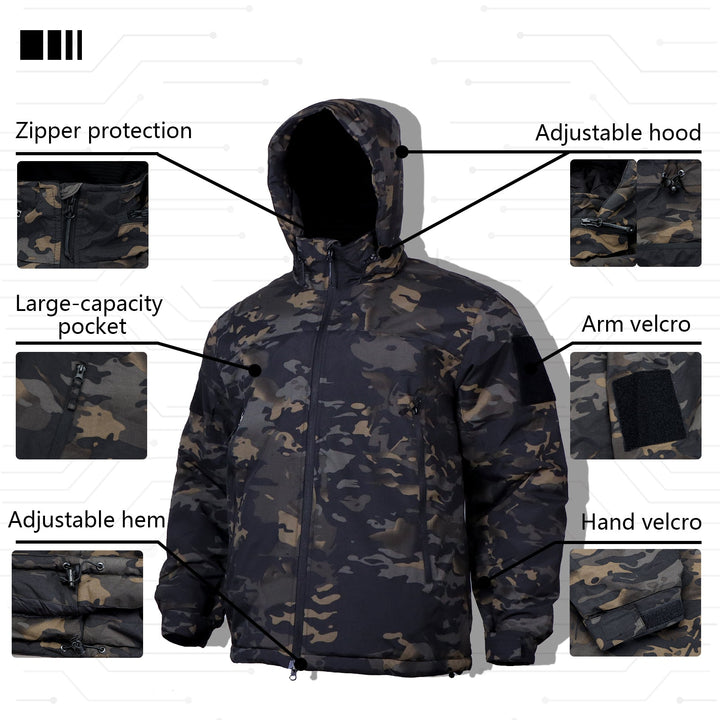 L7 Urban Coat Waterproof Tactical Jacket For Winter Function