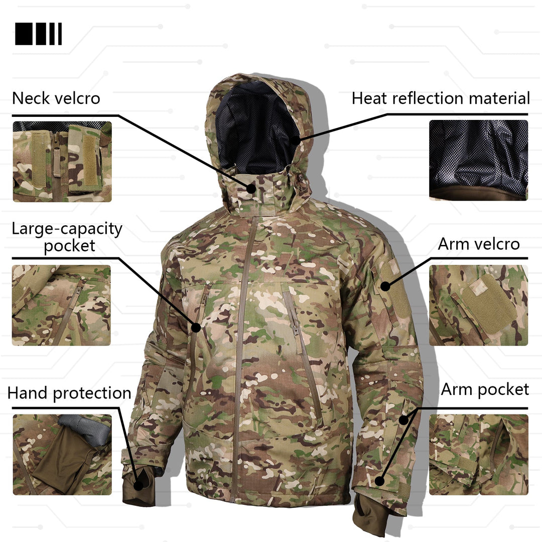 Archon 3.0 Tactical Jacket Waterproof Camouflage Coat For Winter