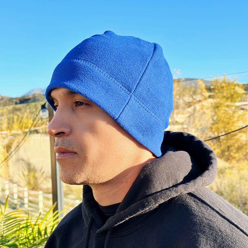 Men's Fleece Tactical Beanie Hat