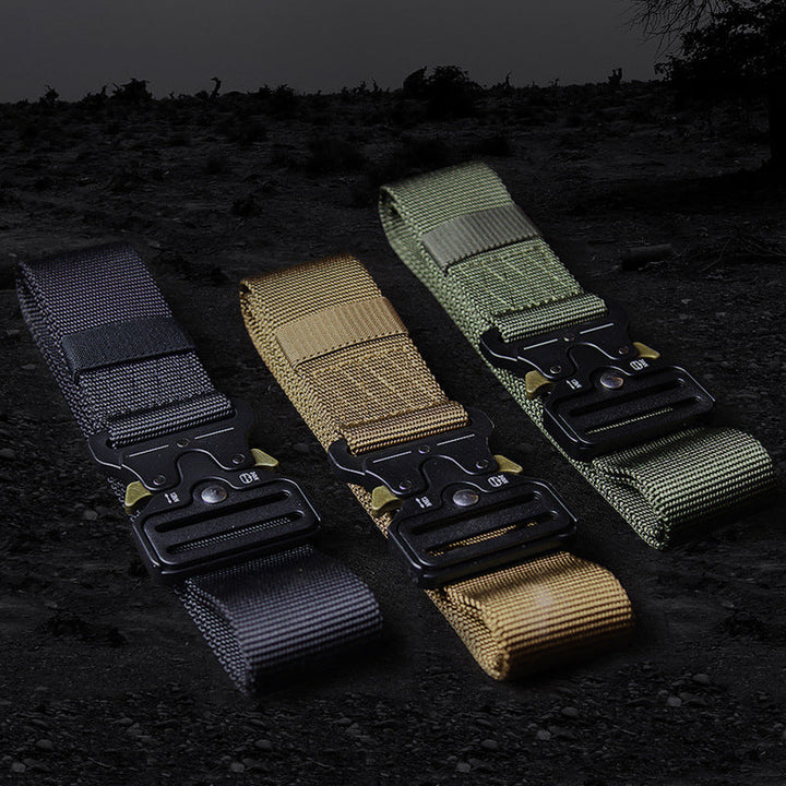 Tactical Quick Release Belt product images. All colors