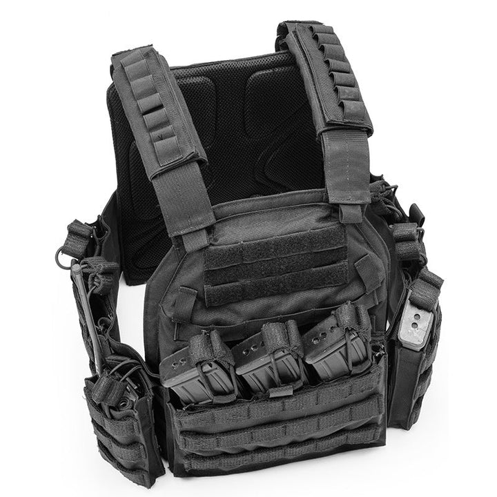  Tactical Molle Vest Black