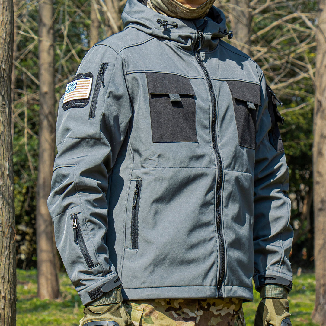 5-IN-1 Softshell Waterproof All Terrain Tactical Jacket