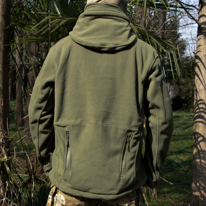 Archon Warm Fleece Hooded Tactical Military Jacket Coat